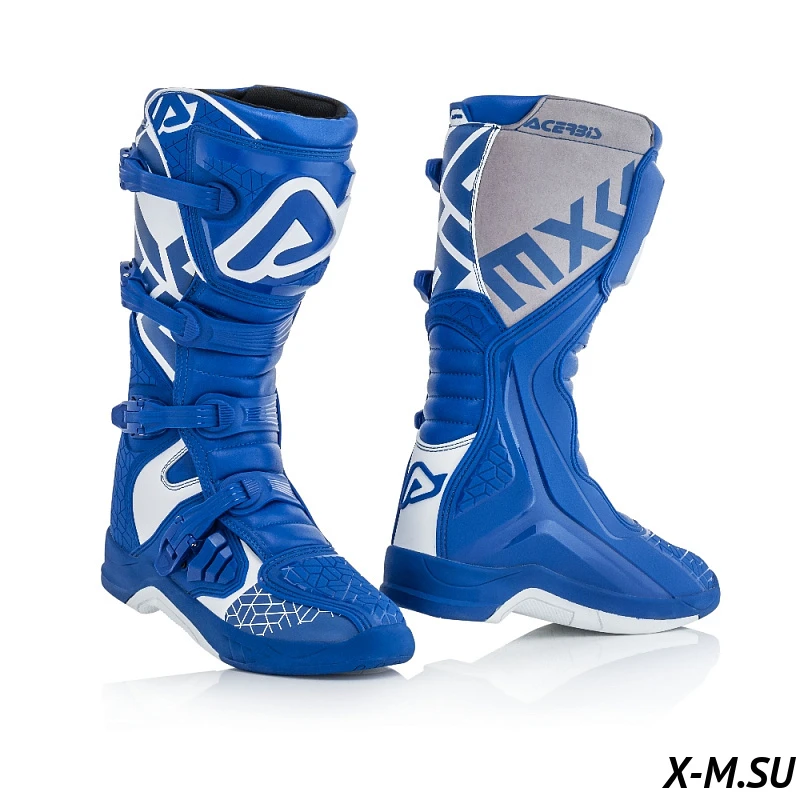 Мотоботы кроссовые Acerbis X-TEAM blue/ white Мотоботы кроссовые Acerbis X-TEAM blue/ white