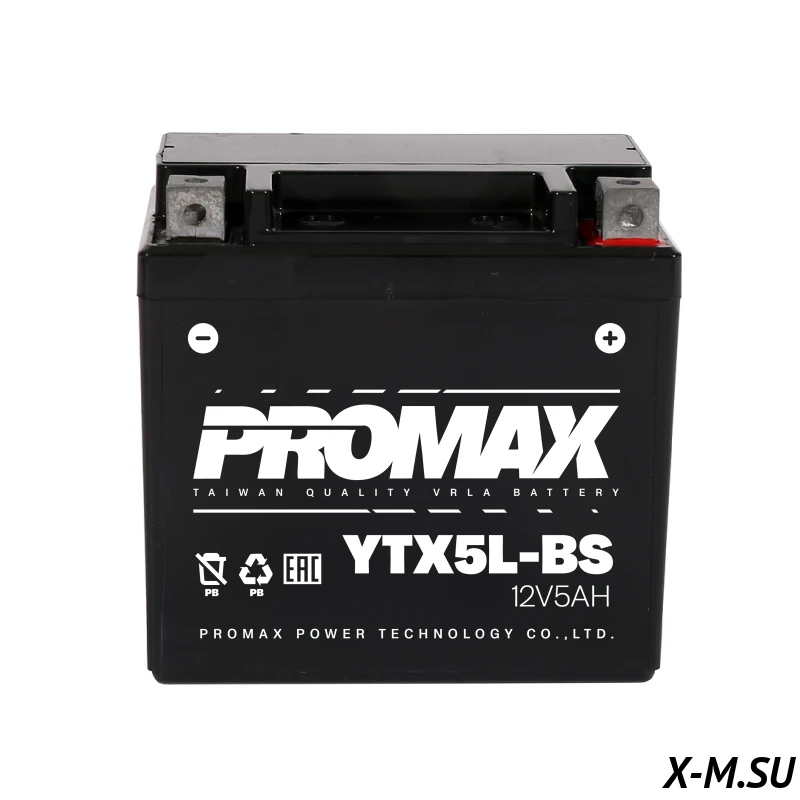 Мото аккумулятор PROMAX YTX5L-BS(1205) Мото аккумулятор PROMAX YTX5L-BS(1205)