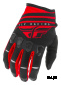 Перчатки FLY RACING KINETIC K220 красные/чёрные/белые (2020)