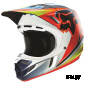 Мотошлем Fox V4 Race Helmet Blue/Red