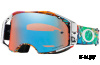 Очки для мотокросса OAKLEY Airbrake J. Herlings Graffito / синяя Prizm MX (OO7046-53)