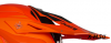 Козырек для шлема JUST1 J18 PULSAR оранжевый/черный