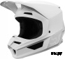 Мотошлем Fox V1 Matte Helmet White