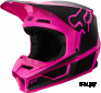 Мотошлем Fox V1 Przm Helmet Black/Pink